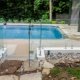 glass swimming pool Fencing