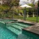 pool fence Glass panels